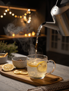 gelatin trick recipe pouring warm water
