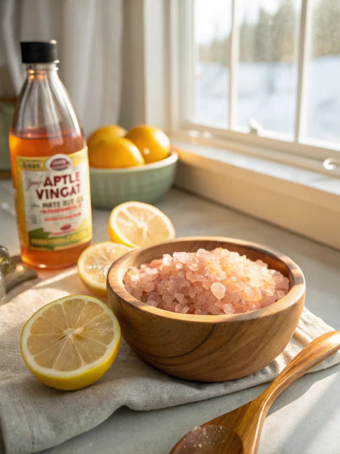 Pink salt trick morning detox ingredients