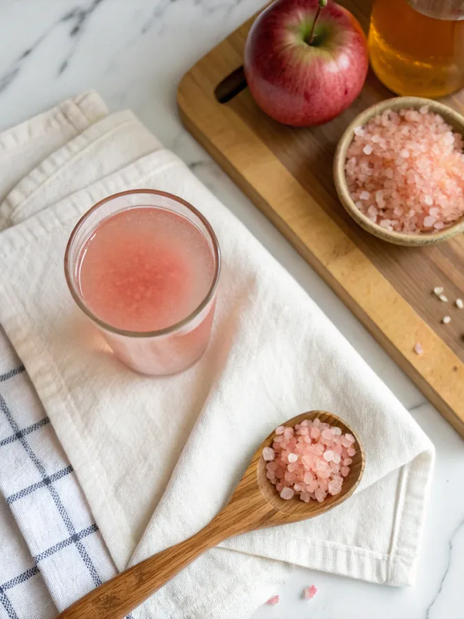 pink salt trick for weight loss morning detox drink