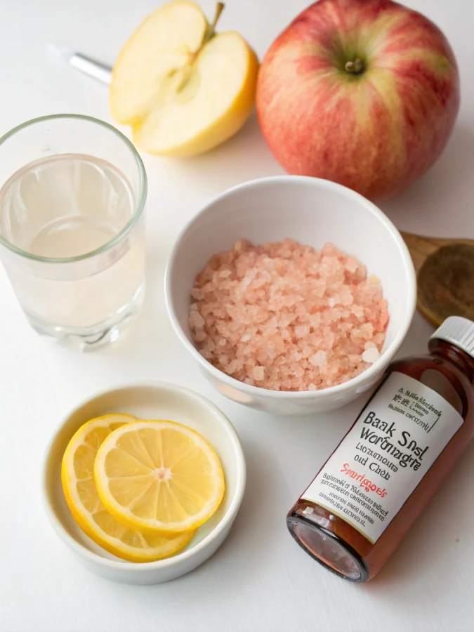 ingredients for pink salt trick for weight loss