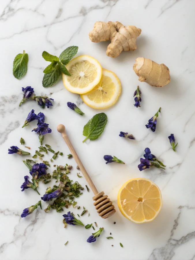 butterfly pea tea ingredients