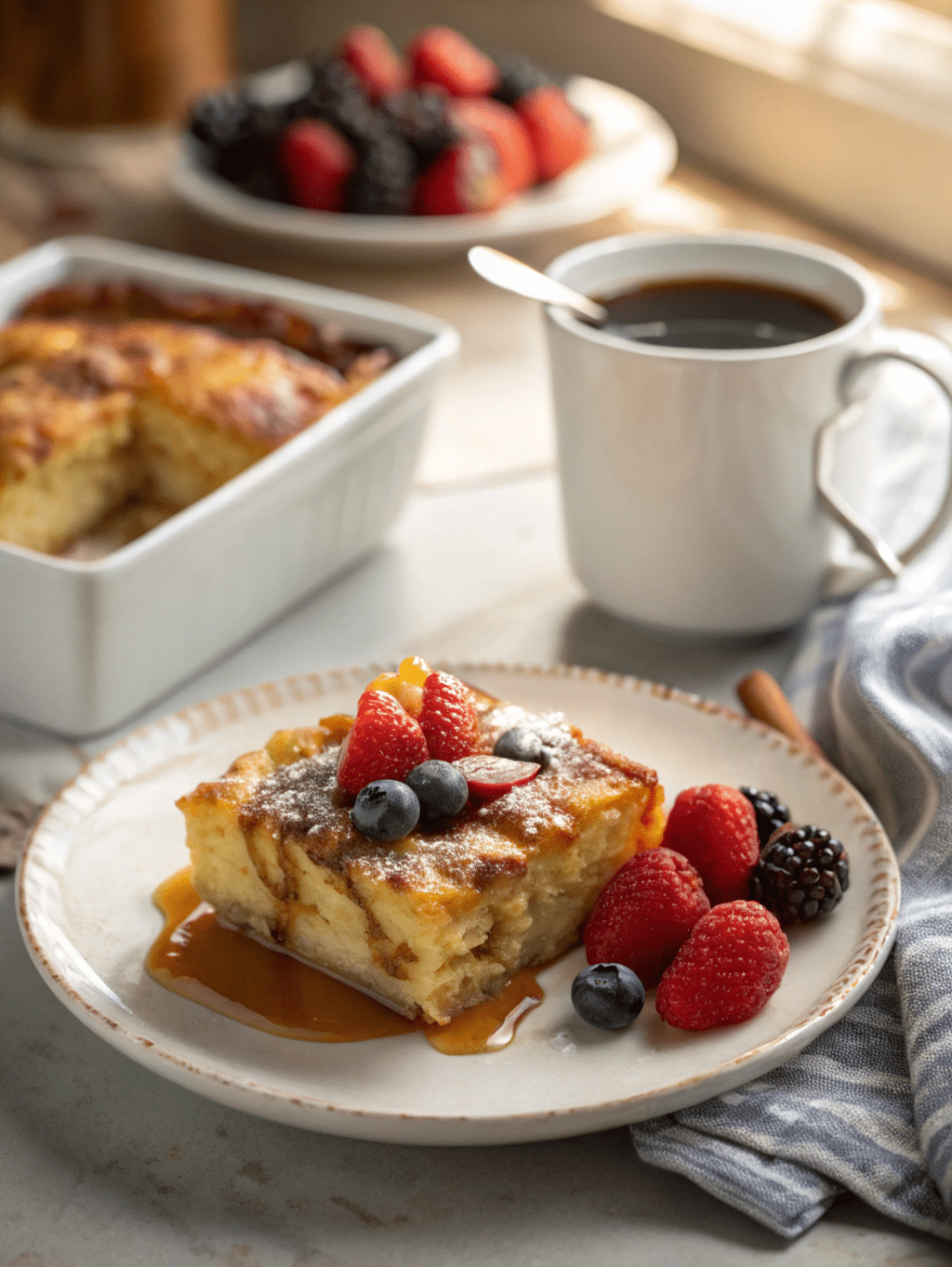 French toast casserol