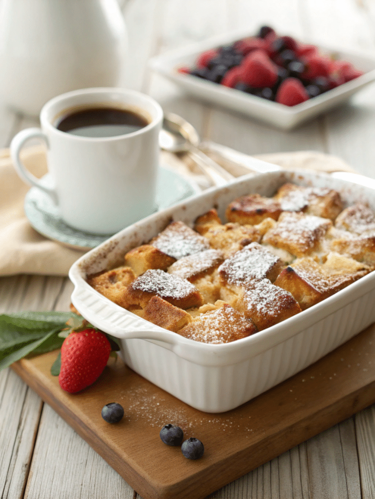 French toast casserol