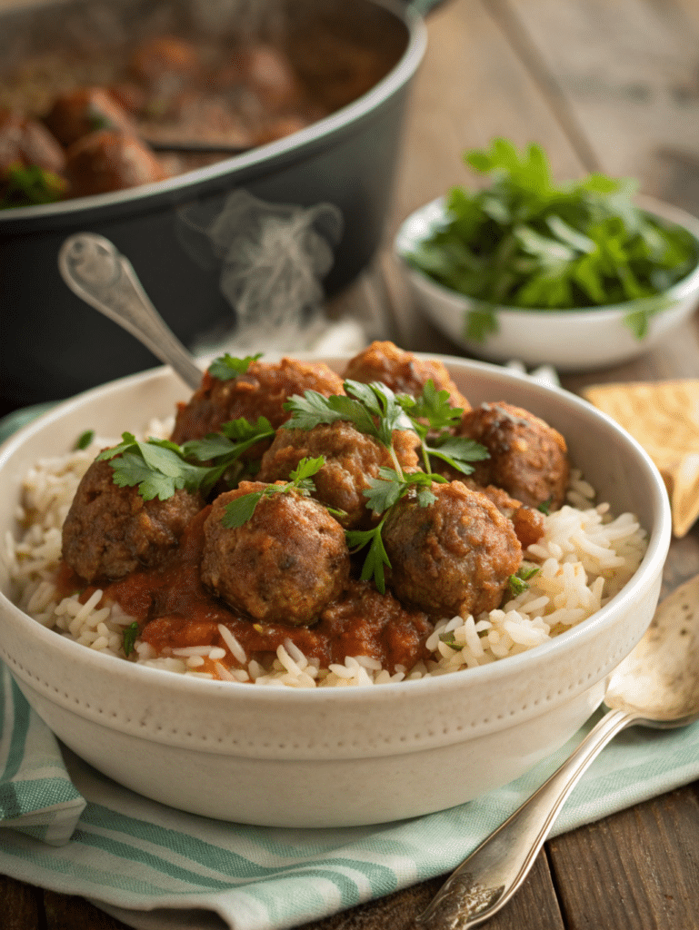 Frozen Meatballs in Crock Pot