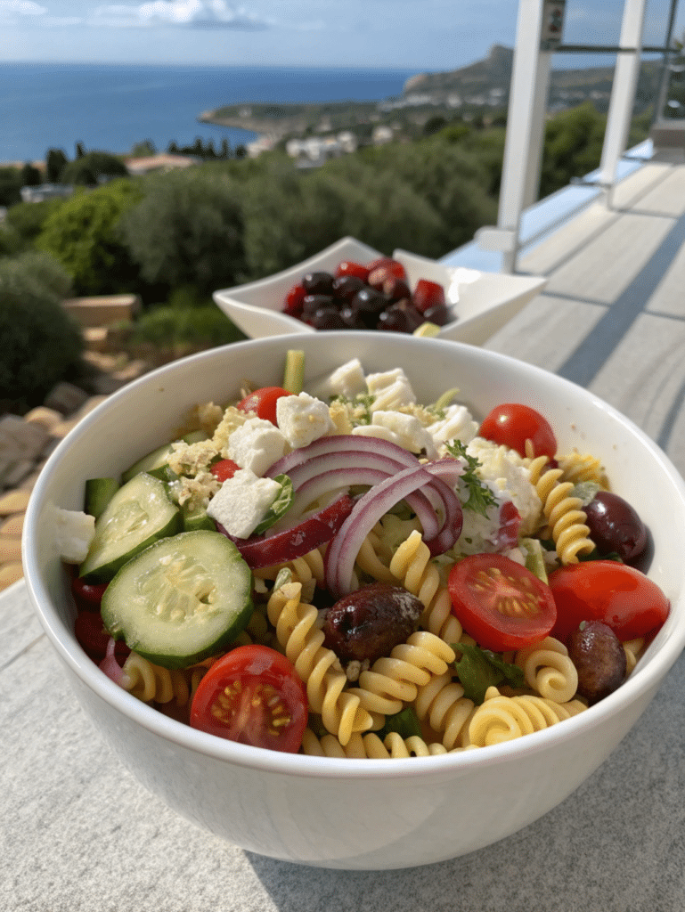 Greek Salad Recipe Pasta
