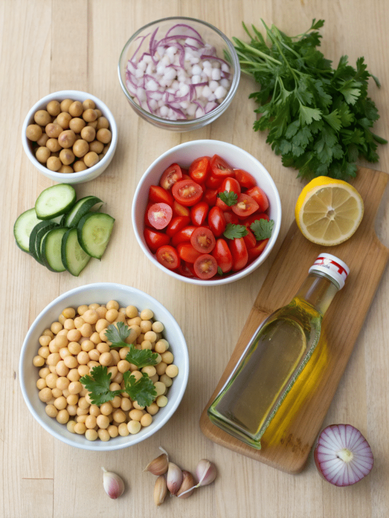 Mediterranean Chickpea Salad Recipe
