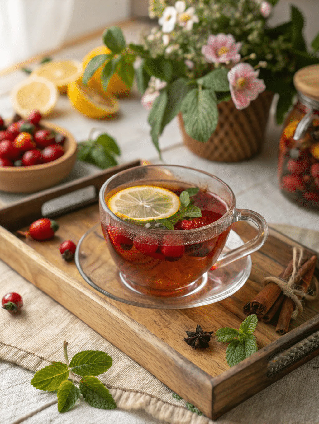Rose Hips Tea Benefits